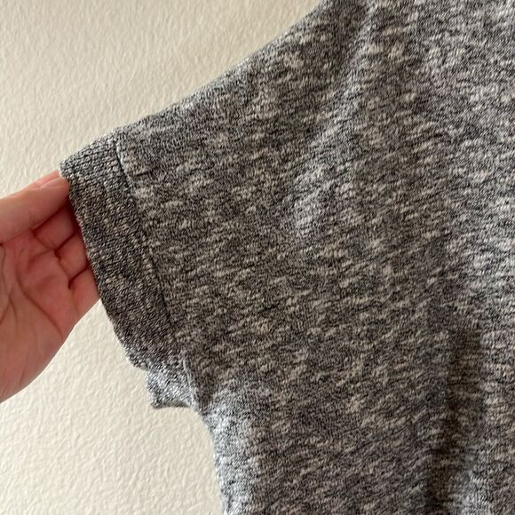 Madewell Paulson Sweater Tee in Heather Grey Size Large - Picture 7 of 7